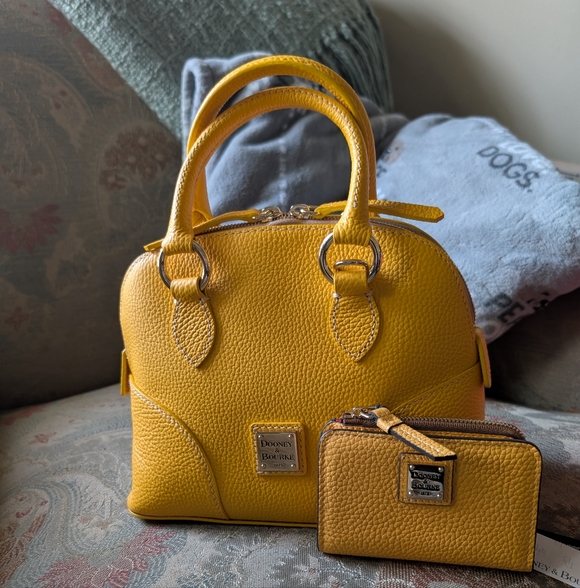 Dooney & Bourke Handbags - Dooney & Bourke Lucca Small Satchel & Wallet NWT